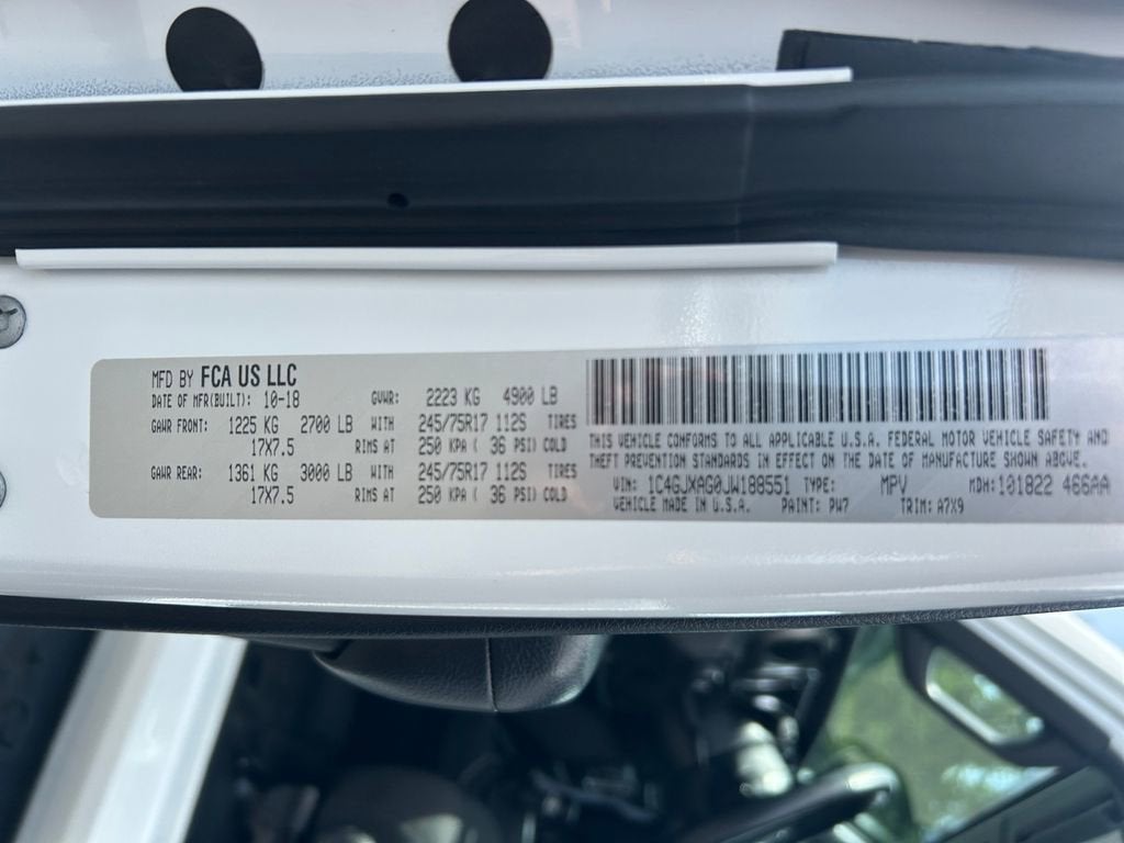 2018 Jeep Wrangler Sport S 4x4