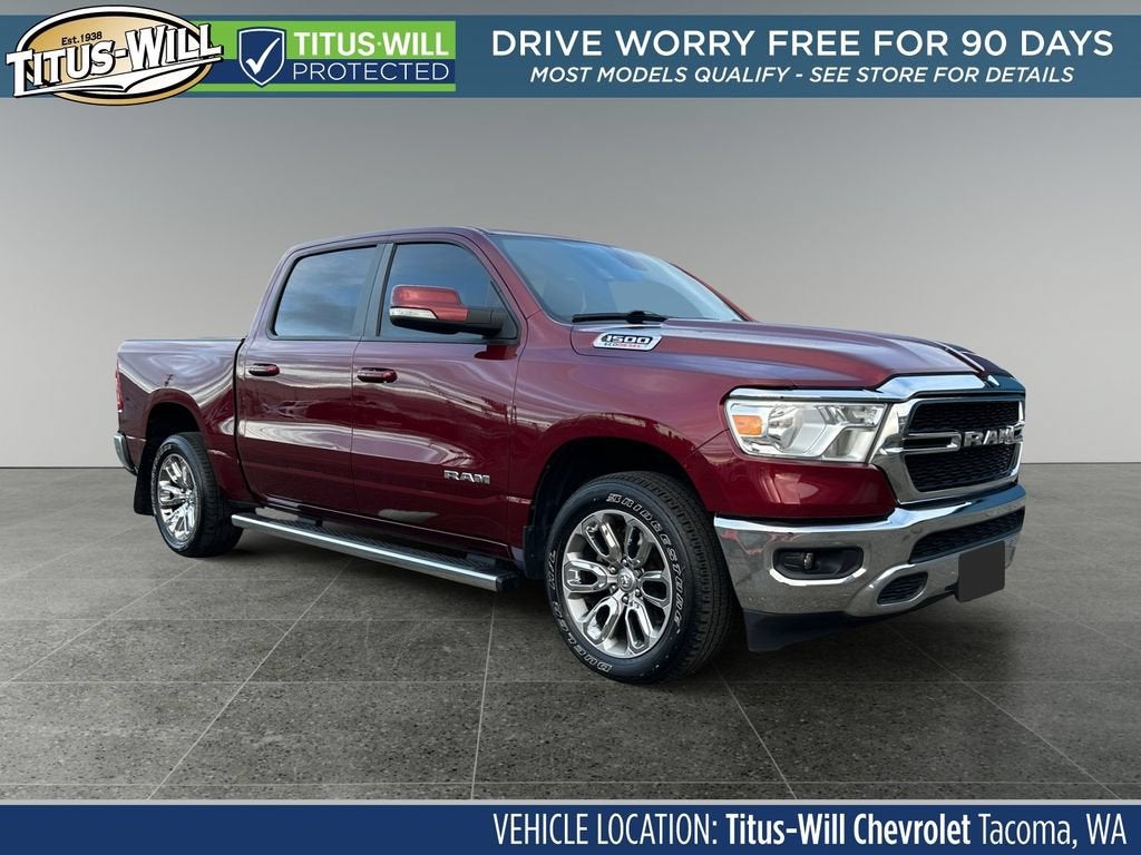 2021 RAM 1500 Big Horn Crew Cab 4x4 5'7" Box
