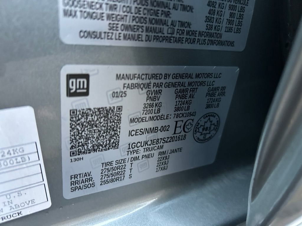 2025 Chevrolet Silverado 1500 High Country