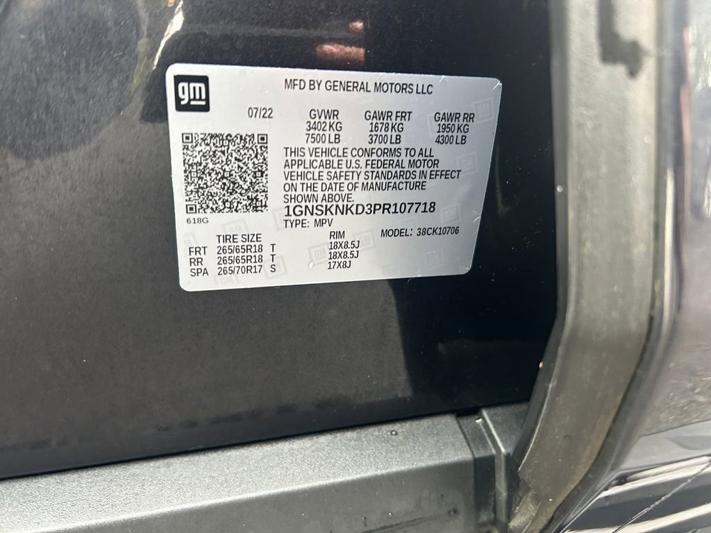 2023 Chevrolet Tahoe LT