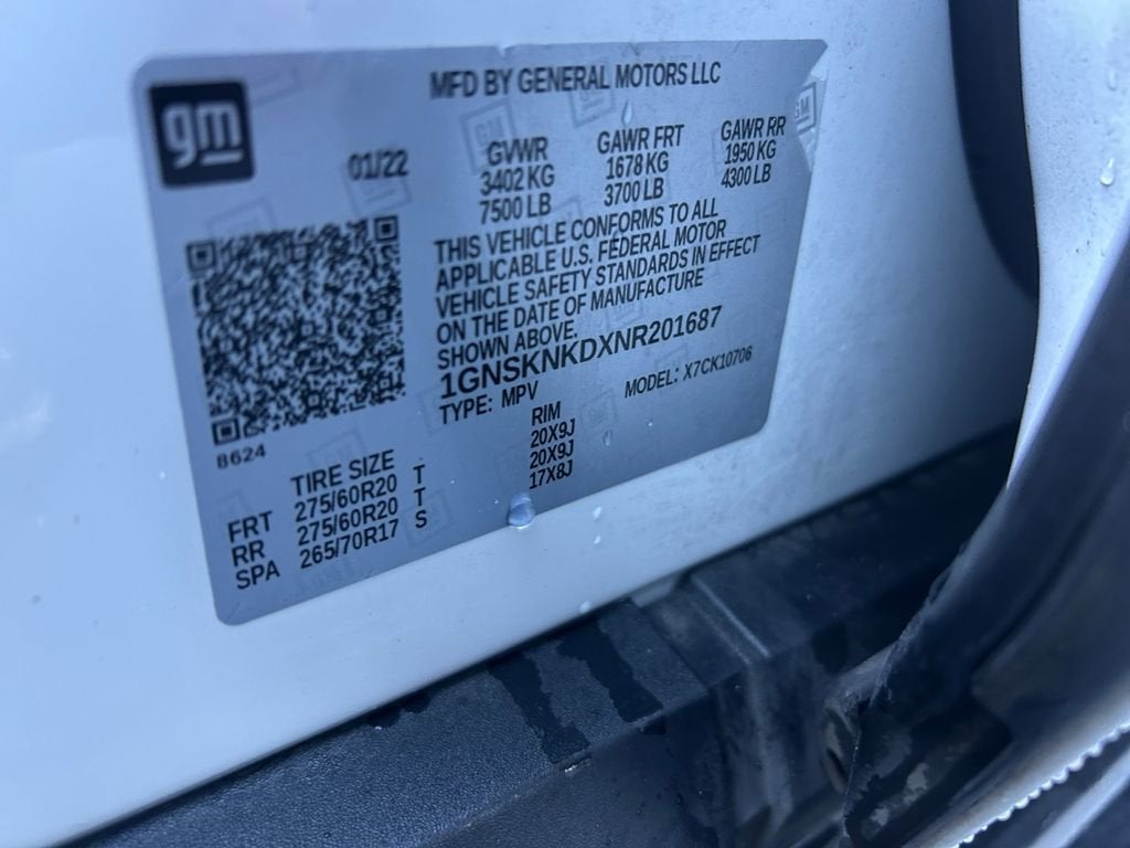 2022 Chevrolet Tahoe LT