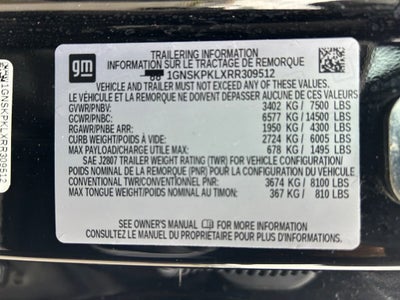 2024 Chevrolet Tahoe Z71