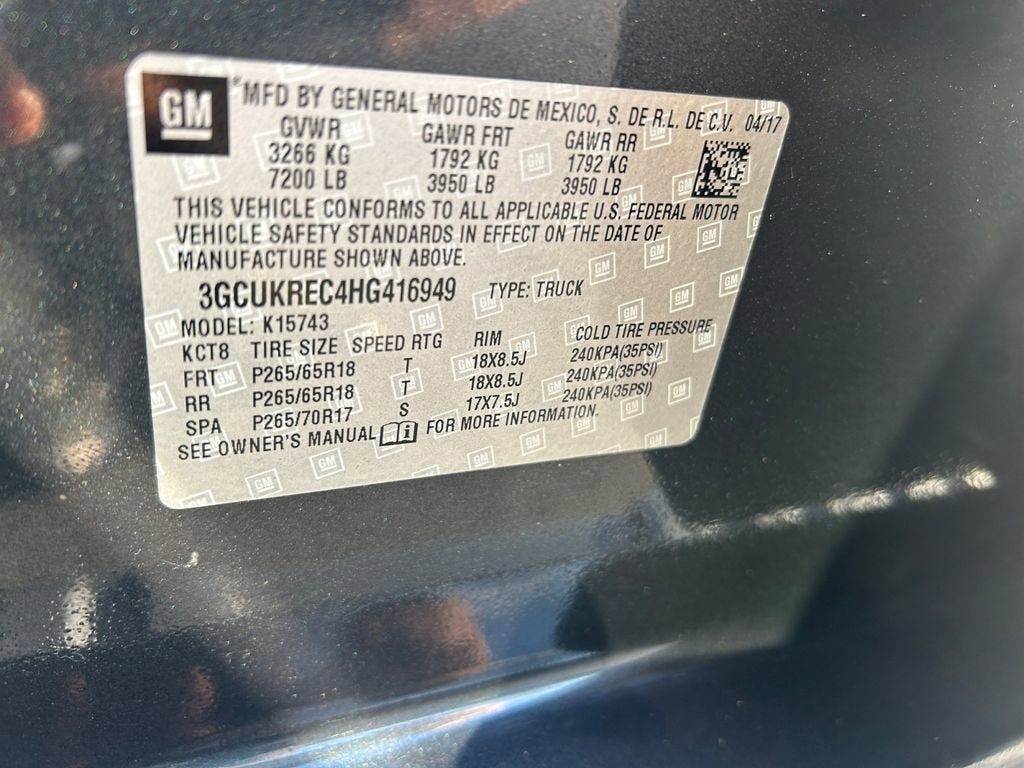 2017 Chevrolet Silverado 1500 LT