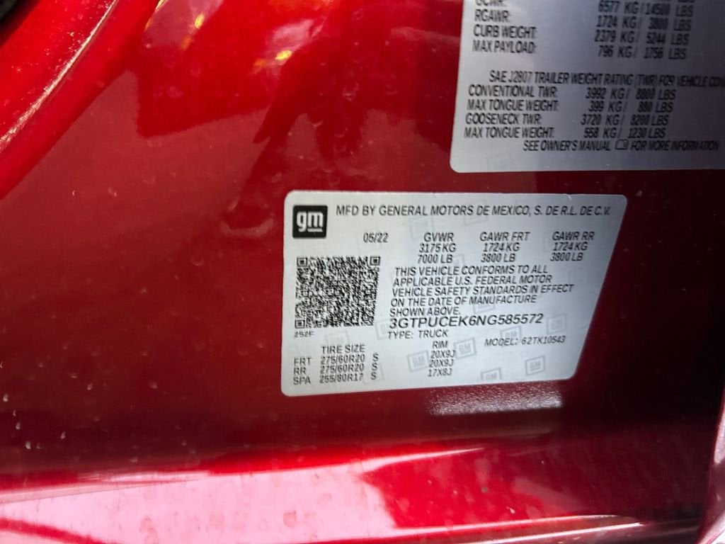 2022 GMC Sierra 1500 Elevation