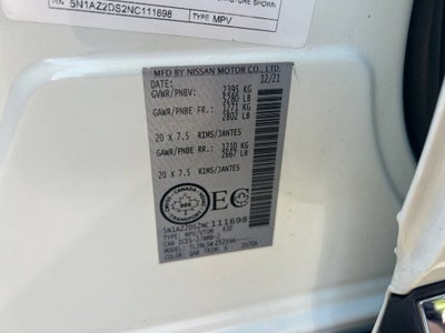 2022 Nissan Murano Platinum Intelligent AWD