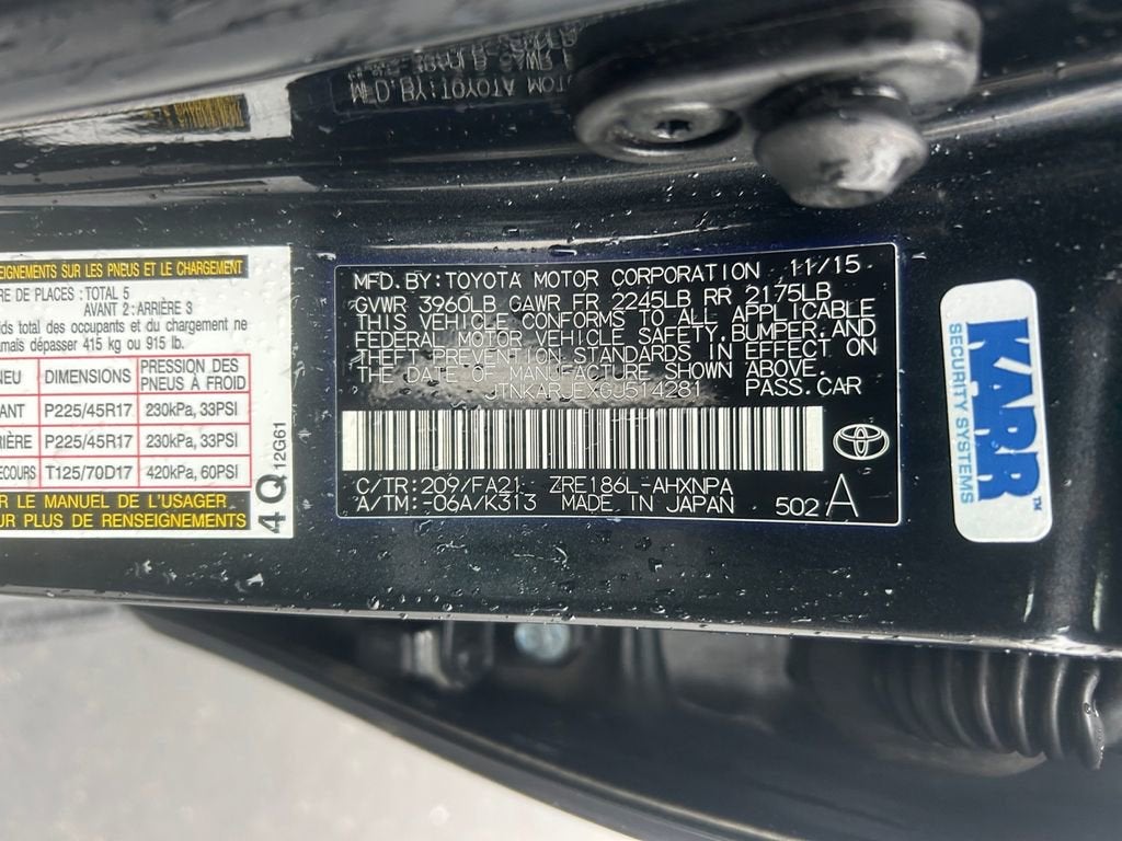 2016 Scion iM Base