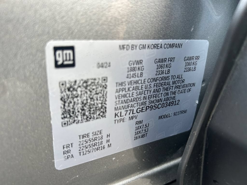 2025 Chevrolet Trax 1RS