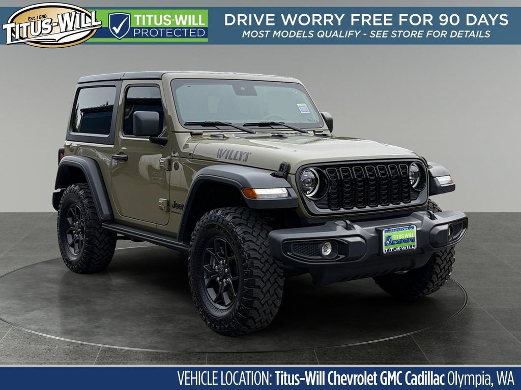 2025 Jeep Wrangler 2-Door Willys 4x4