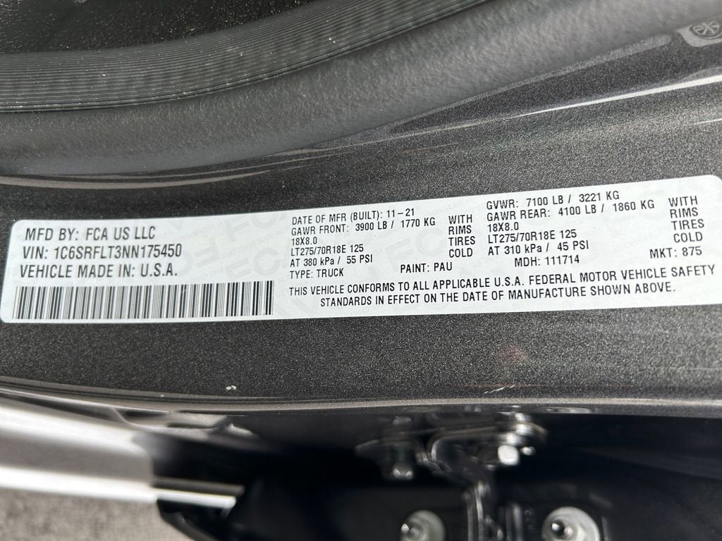 2022 RAM 1500 Rebel