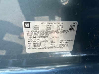 2014 Chevrolet Silverado 1500 LT