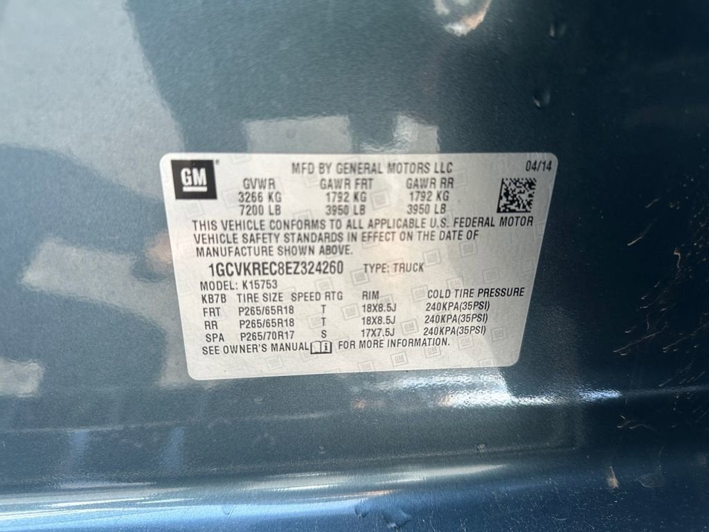 2014 Chevrolet Silverado 1500 LT