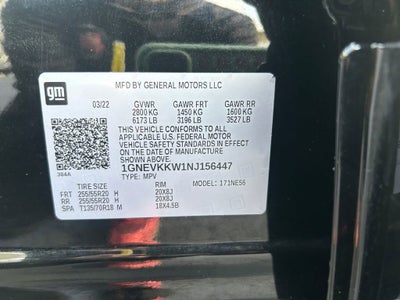 2022 Chevrolet Traverse Premier