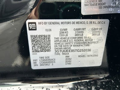 2026 GMC Sierra 1500 AT4
