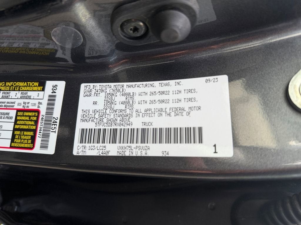 2024 Toyota Tundra 4WD Capstone Hybrid