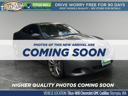 2010 INFINITI G37 Coupe Sport