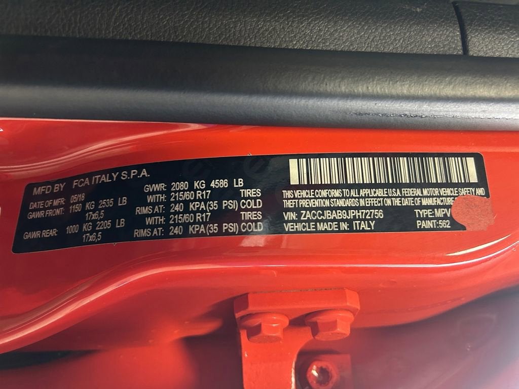 2018 Jeep Renegade Upland Edition