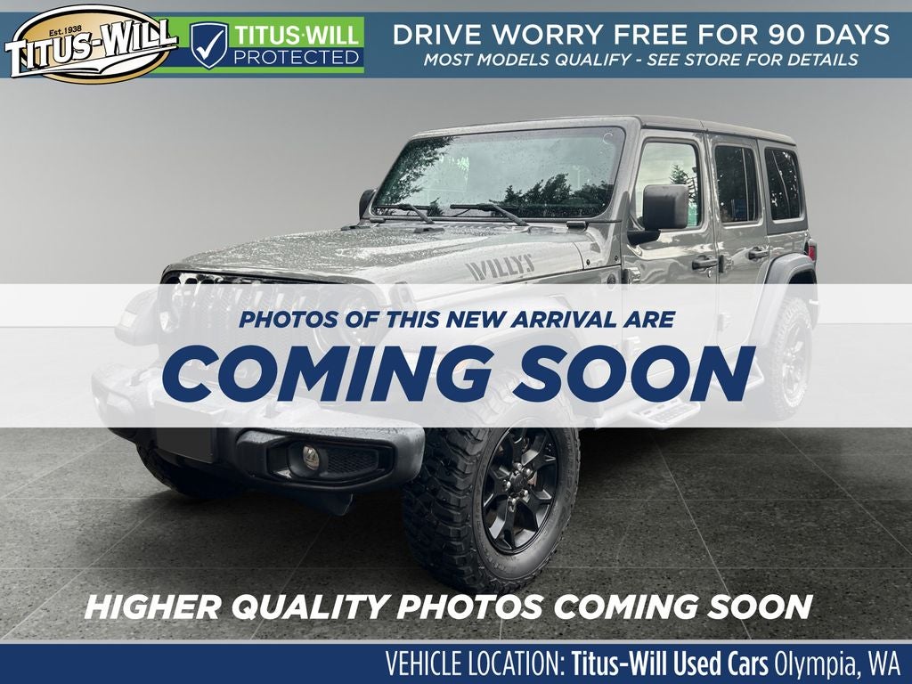 2022 Jeep Wrangler Unlimited Willys