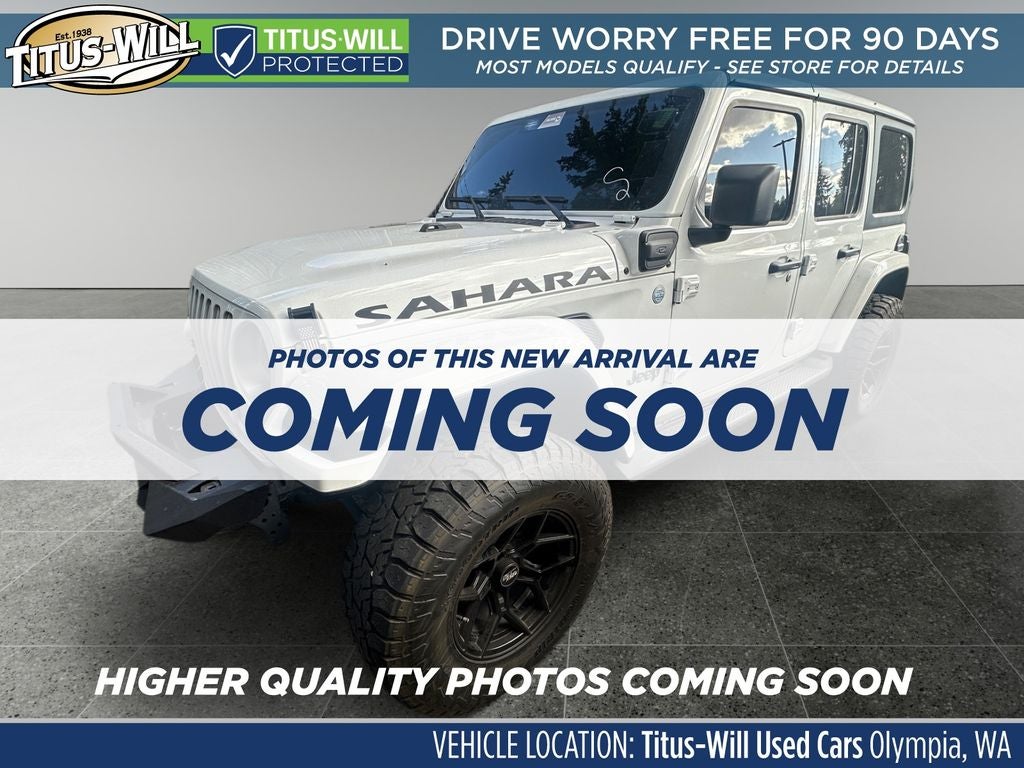 Used 2023 Jeep Wrangler 4xe Sahara 4XE with VIN 1C4JJXP69PW683666 for sale in Tacoma, WA
