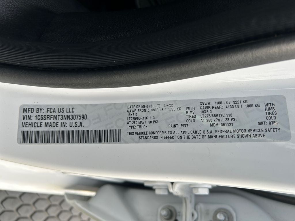 2022 RAM 1500 Big Horn/Lone Star