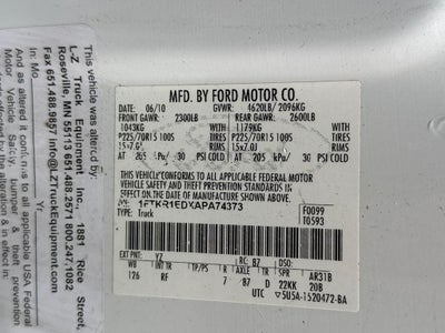2010 Ford Ranger XL