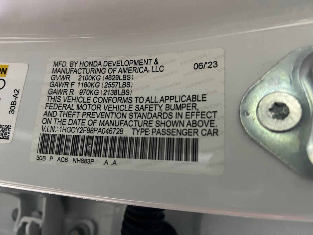 2023 Honda Accord Hybrid Touring