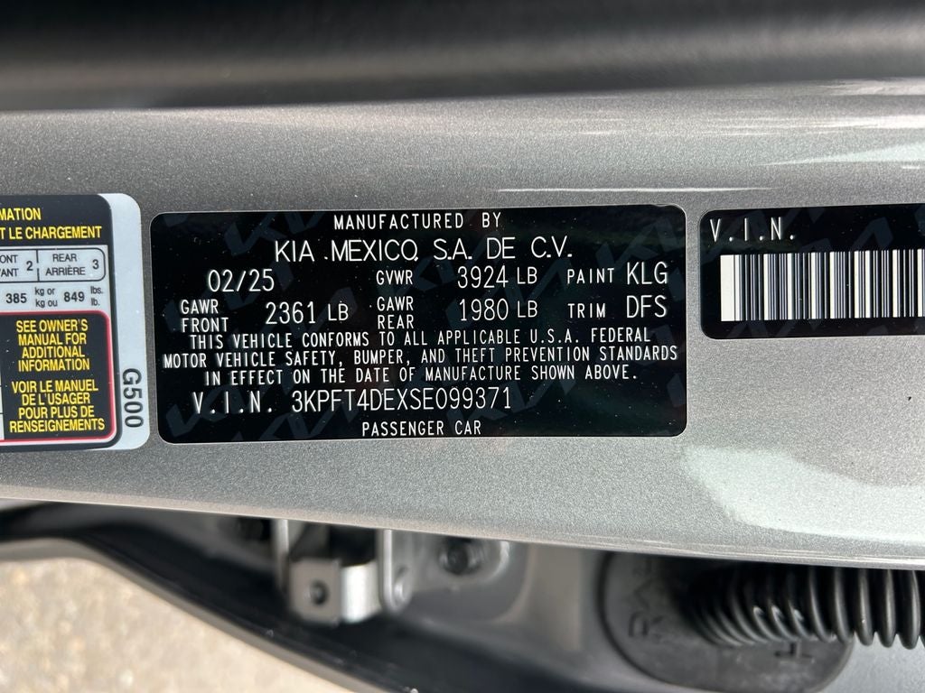 2025 Kia K4 LXS