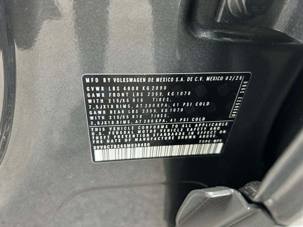 2025 Volkswagen Taos 1.5T S