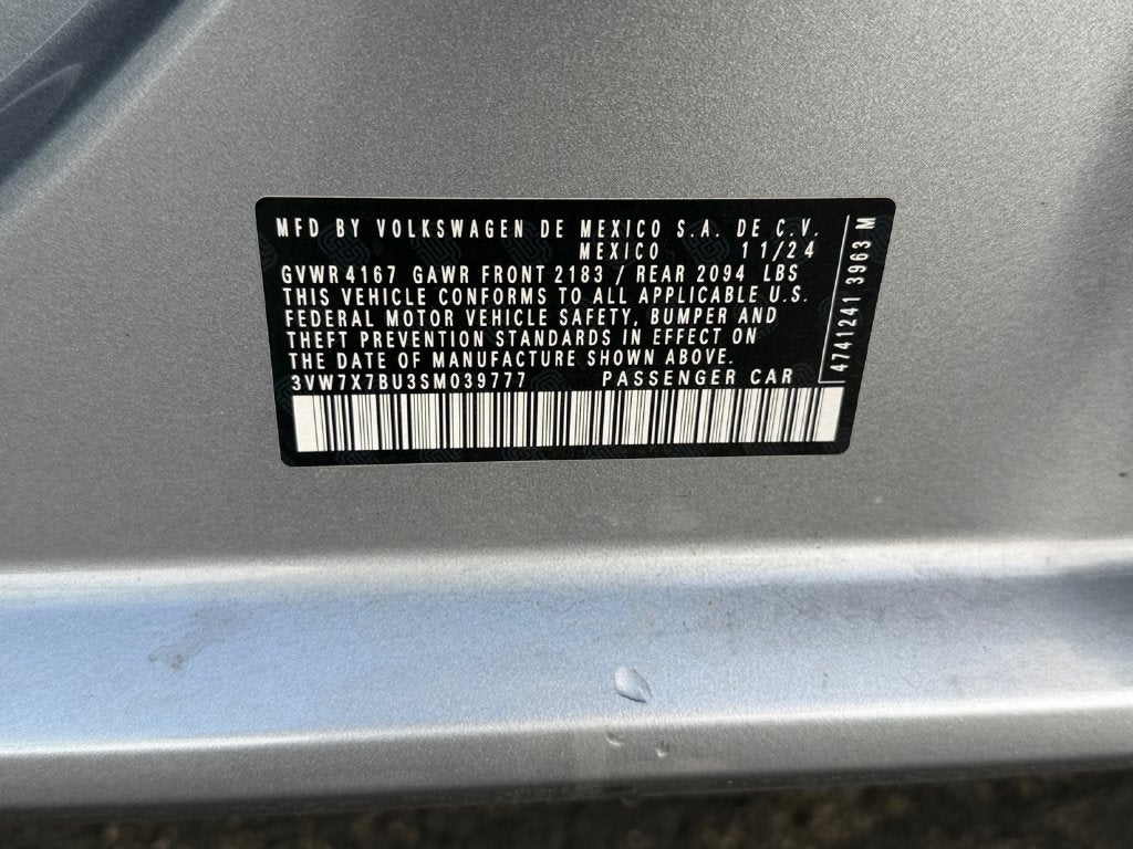 2025 Volkswagen Jetta 1.5T SE