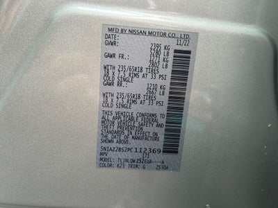 2023 Nissan Murano SV