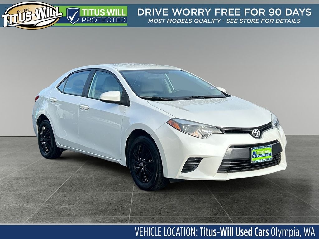 2016 Toyota Corolla LE Eco