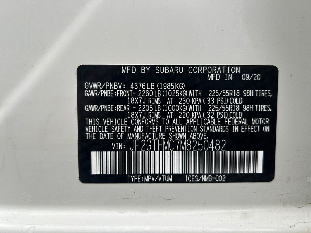 2021 Subaru Crosstrek Limited