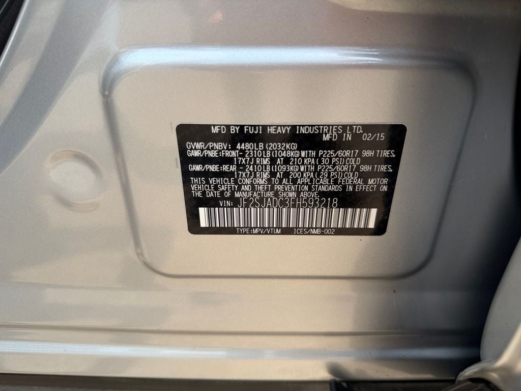 2015 Subaru Forester 2.5i Premium