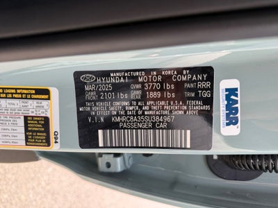 2025 Hyundai Venue SEL
