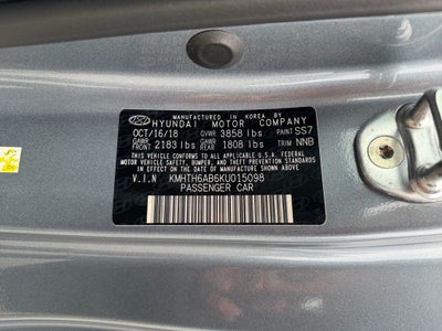 2019 Hyundai Veloster Turbo