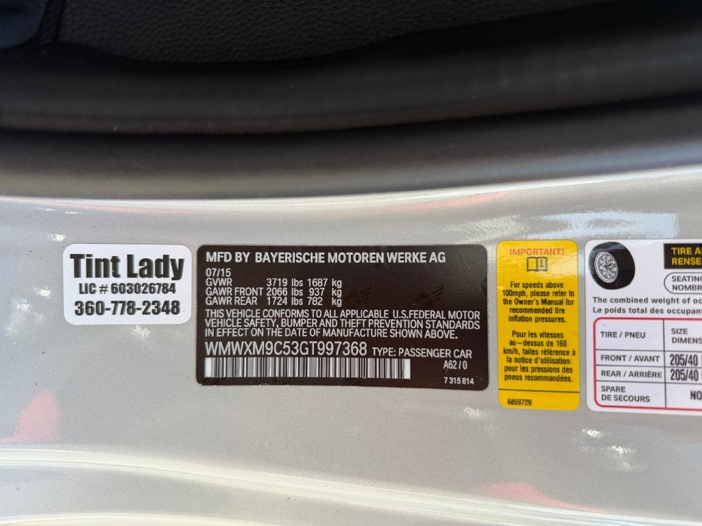 2016 MINI John Cooper Works Base