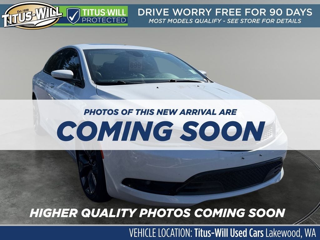 2016 Chrysler 200 S