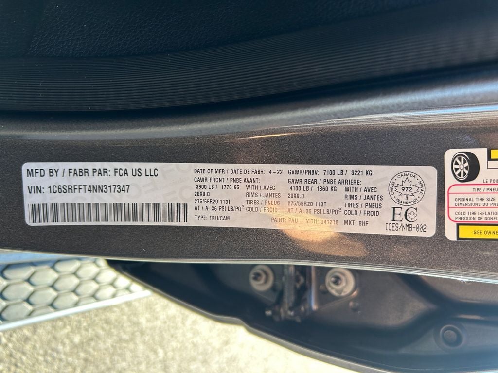 2022 RAM 1500 Big Horn/Lone Star