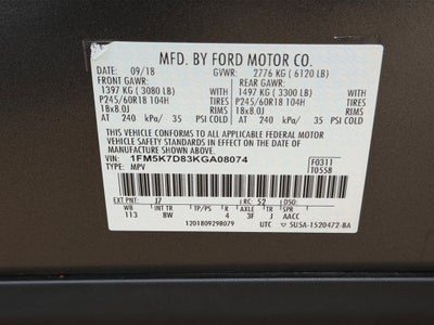 2019 Ford Explorer XLT