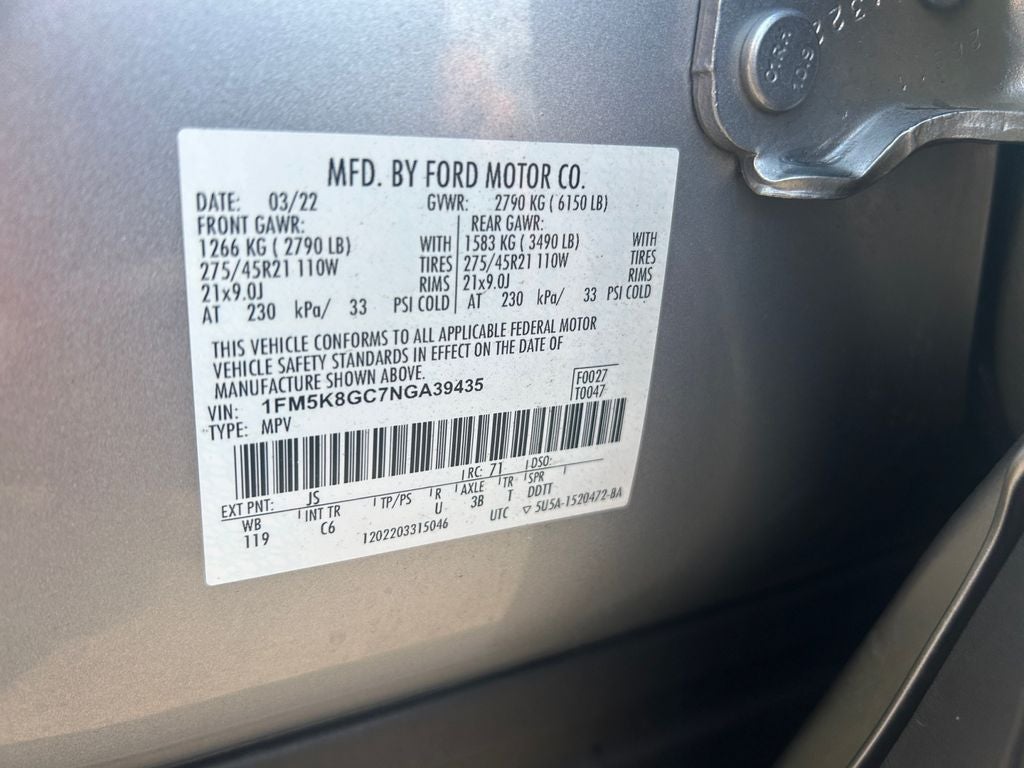 2022 Ford Explorer ST