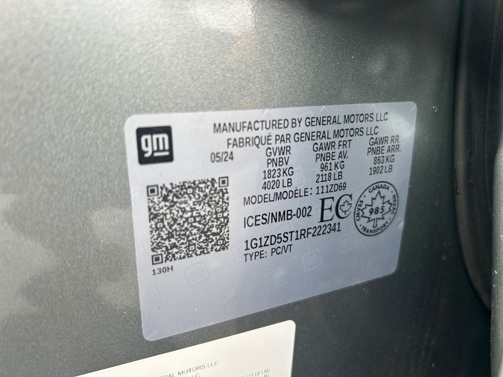 2024 Chevrolet Malibu LT 1LT