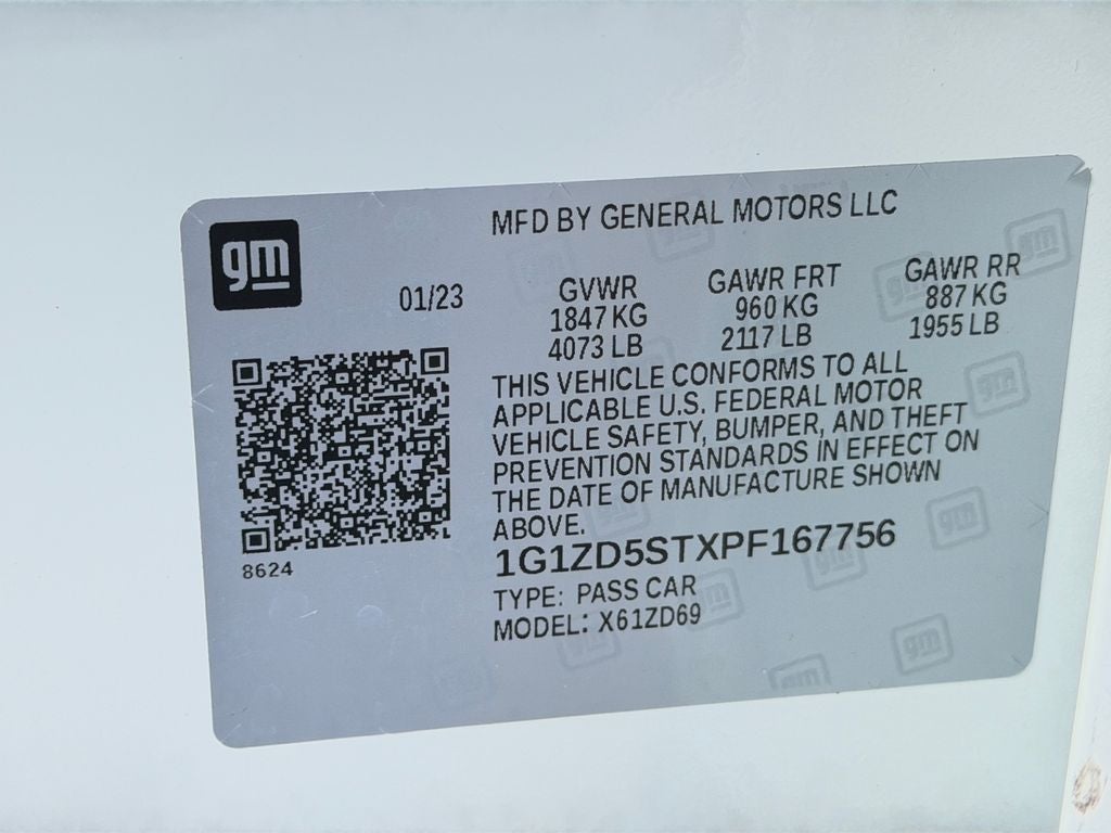 2023 Chevrolet Malibu LT 1LT