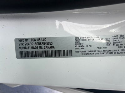 2025 Chrysler Pacifica Select