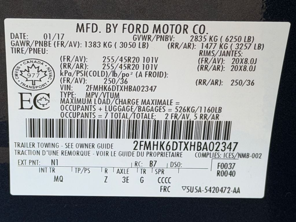 2017 Ford Flex Limited