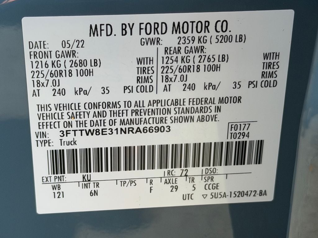 2022 Ford Maverick Lariat