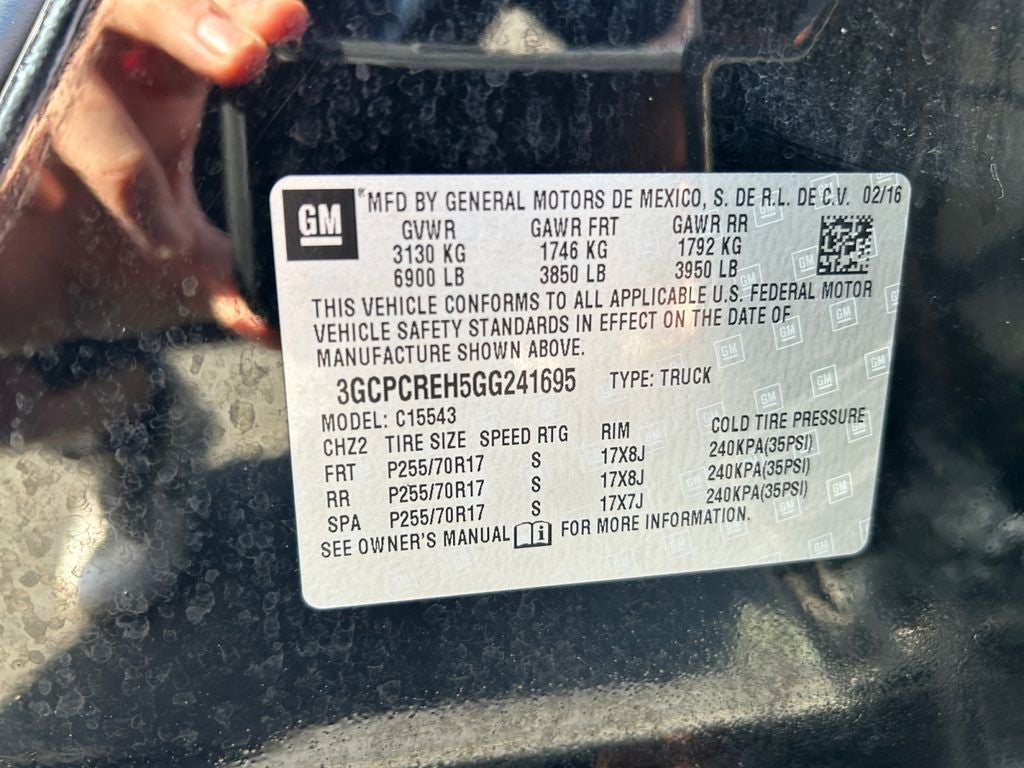2016 Chevrolet Silverado 1500 LT LT1