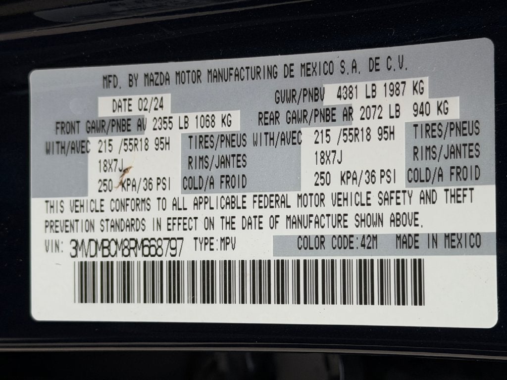 2024 Mazda Mazda CX-30 2.5 S Preferred Package