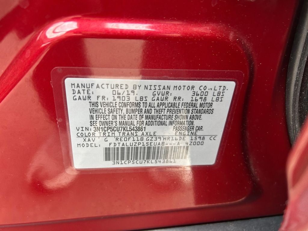 2019 Nissan Kicks SR
