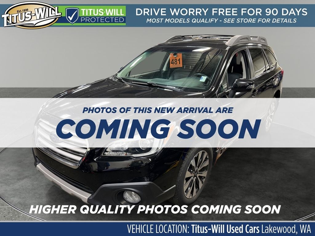 2015 Subaru Outback 2.5i Limited