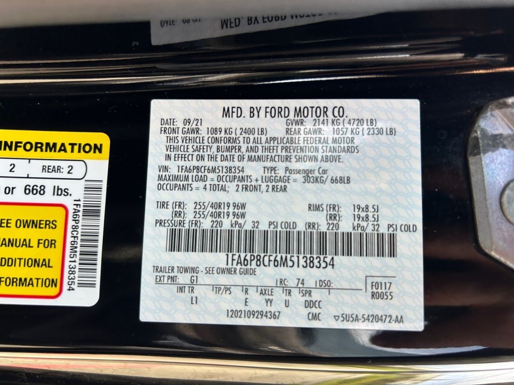 2021 Ford Mustang GT Premium