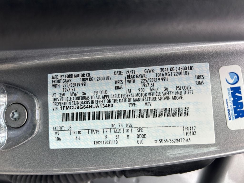 2022 Ford Escape SE